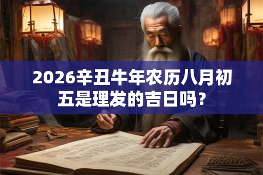 2026辛丑牛年农历八月初五是理发的吉日吗? 2026辛丑牛年农历八月初五是理发的吉日吗?