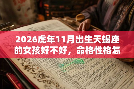 2026虎年11月出生天蝎座的女孩好不好,命格性格怎么样? 2026虎年11月出生天蝎座的女孩好不好,命格性格怎么样?