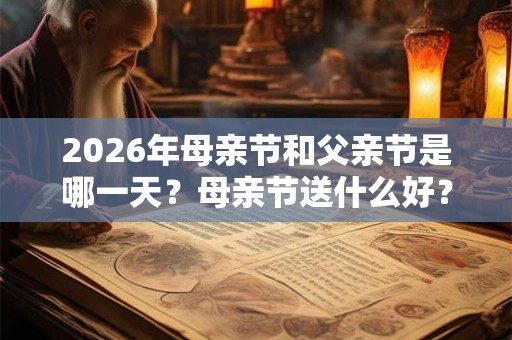 2026年母亲节和父亲节是哪一天?母亲节送什么好? 2026年母亲节和父亲节是哪一天?母亲节送什么好?