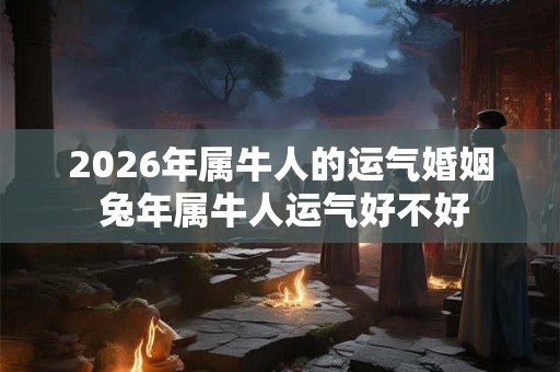 2026年属牛人的运气婚姻 兔年属牛人运气好不好 2026年属牛人的运气婚姻 兔年属牛人运气好不好