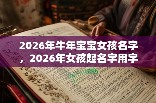 2026年牛年宝宝女孩名字,2026年女孩起名字用字推荐 2026年牛年宝宝女孩名字,2026年女孩起名字用字推荐