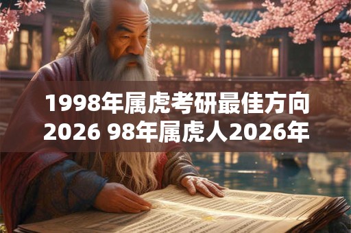 1998年属虎考研最佳方向2026 98年属虎人2026年考研方向