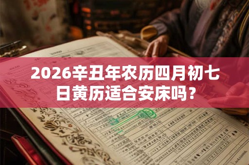 2026辛丑年农历四月初七日黄历适合安床吗？