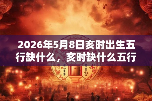 2026年5月8日亥时出生五行缺什么，亥时缺什么五行