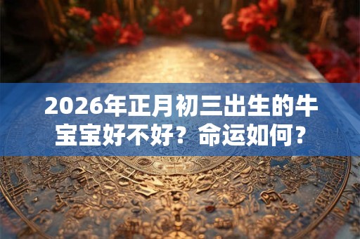 2026年正月初三出生的牛宝宝好不好？命运如何？