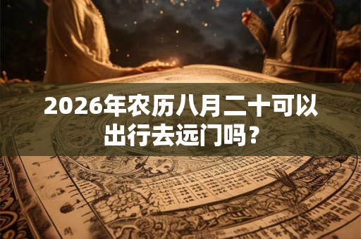 2026年农历八月二十可以出行去远门吗？