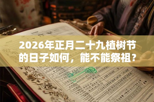 2026年正月二十九植树节的日子如何，能不能祭祖？