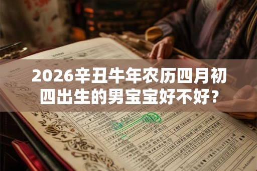 2026辛丑牛年农历四月初四出生的男宝宝好不好？