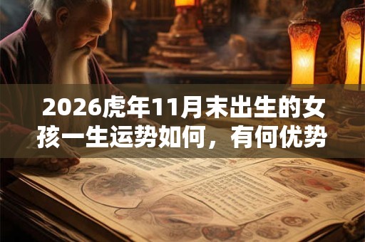 2026虎年11月末出生的女孩一生运势如何，有何优势？