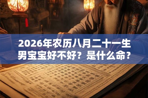 2026年农历八月二十一生男宝宝好不好？是什么命？