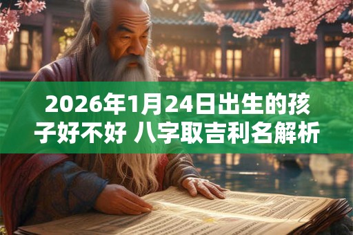2026年1月24日出生的孩子好不好 八字取吉利名解析 2026年1月24日出生的孩子好不好 八字取吉利名解析