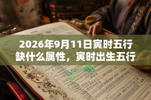 2026年9月11日寅时五行缺什么属性,寅时出生五行缺什么 2026年9月11日寅时五行缺什么属性,寅时出生五行缺什么