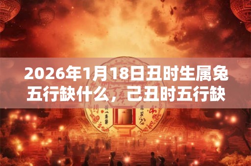 2026年1月18日丑时生属兔五行缺什么,己丑时五行缺什么 2026年1月18日丑时生属兔五行缺什么,己丑时五行缺什么