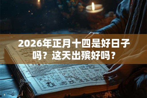 2026年正月十四是好日子吗?这天出殡好吗? 2026年正月十四是好日子吗?这天出殡好吗?