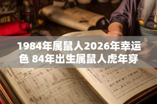 1984年属鼠人2026年幸运色 84年出生属鼠人虎年穿什么颜色衣服好