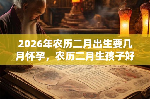 2026年农历二月出生要几月怀孕，农历二月生孩子好吗？