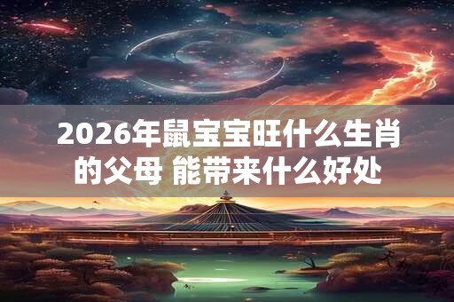 2026年鼠宝宝旺什么生肖的父母 能带来什么好处