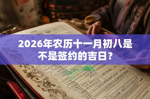 2026年农历十一月初八是不是签约的吉日？