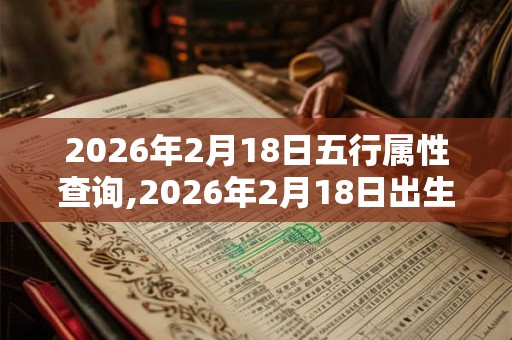 2026年2月18日五行属性查询,2026年2月18日出生五行属什么