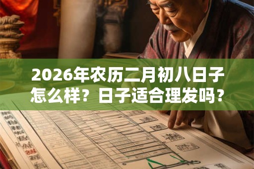 2026年农历二月初八日子怎么样？日子适合理发吗？