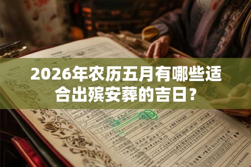 2026年农历五月有哪些适合出殡安葬的吉日？