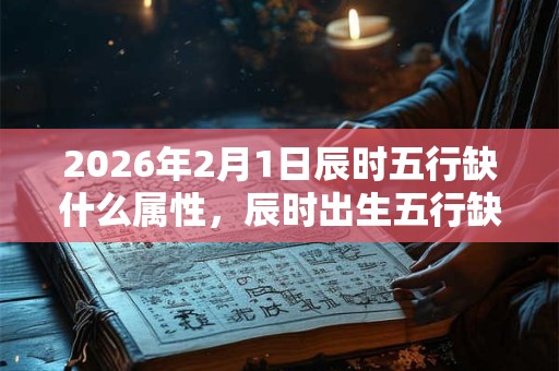 2026年2月1日辰时五行缺什么属性，辰时出生五行缺什么