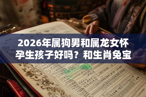 2026年属狗男和属龙女怀孕生孩子好吗？和生肖兔宝宝相冲吗？