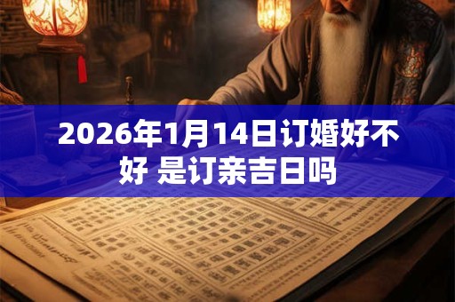 2026年1月14日订婚好不好 是订亲吉日吗 2026年1月14日订婚好不好 是订亲吉日吗