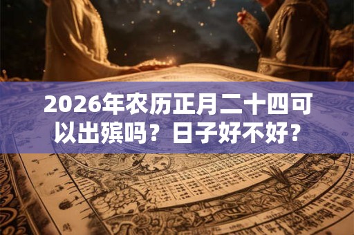 2026年农历正月二十四可以出殡吗？日子好不好？