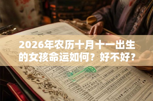 2026年农历十月十一出生的女孩命运如何？好不好？