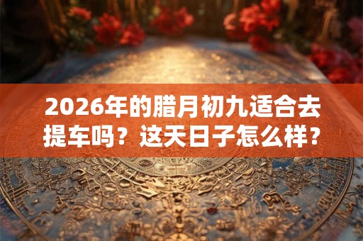 2026年的腊月初九适合去提车吗？这天日子怎么样？