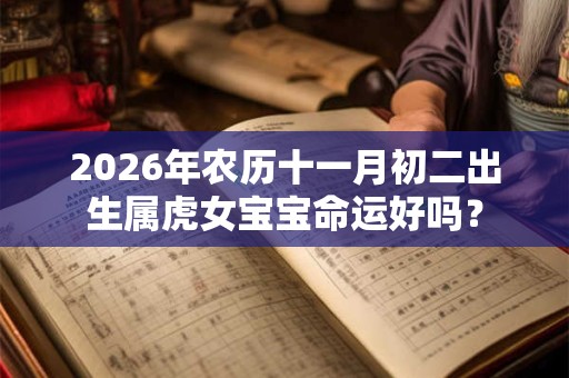 2026年农历十一月初二出生属虎女宝宝命运好吗？