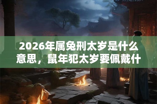 2026年属兔刑太岁是什么意思，鼠年犯太岁要佩戴什么