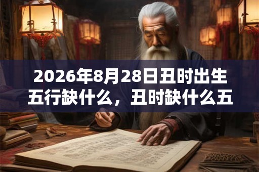 2026年8月28日丑时出生五行缺什么，丑时缺什么五行