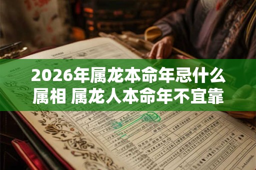2026年属龙本命年忌什么属相 属龙人本命年不宜靠近的生肖