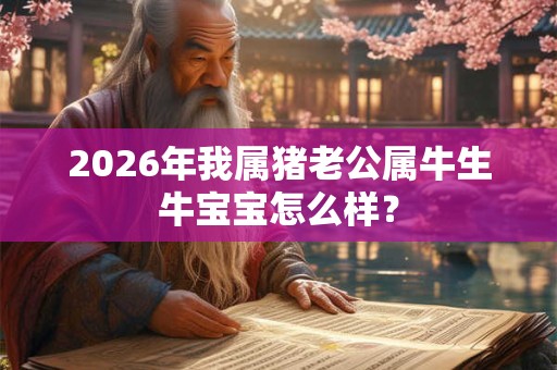 2026年我属猪老公属牛生牛宝宝怎么样？
