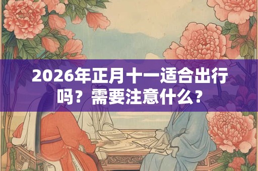 2026年正月十一适合出行吗?需要注意什么? 2026年正月十一适合出行吗?需要注意什么?