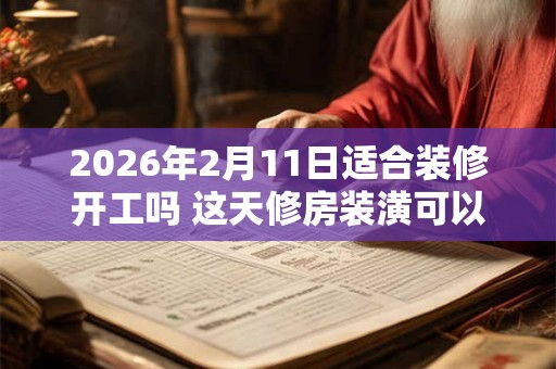 2026年2月11日适合装修开工吗 这天修房装潢可以吗