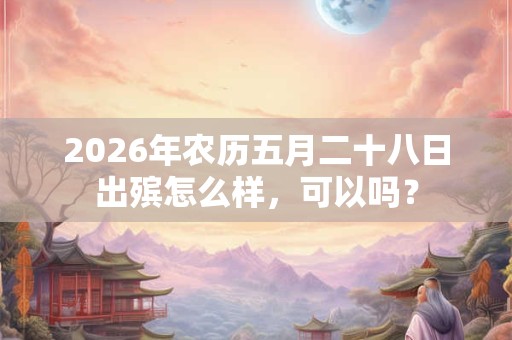 2026年农历五月二十八日出殡怎么样,可以吗? 2026年农历五月二十八日出殡怎么样,可以吗?