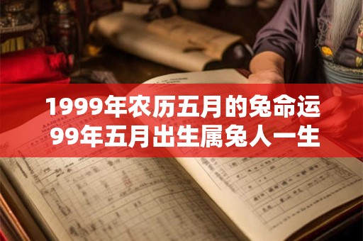 1999年农历五月的兔命运 99年五月出生属兔人一生命运如何