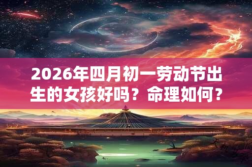 2026年四月初一劳动节出生的女孩好吗？命理如何？