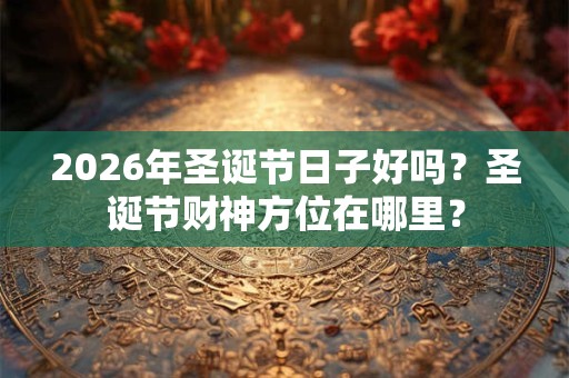 2026年圣诞节日子好吗？圣诞节财神方位在哪里？