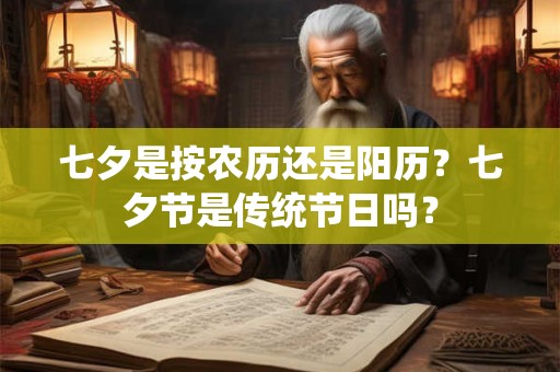 七夕是按农历还是阳历？七夕节是传统节日吗？