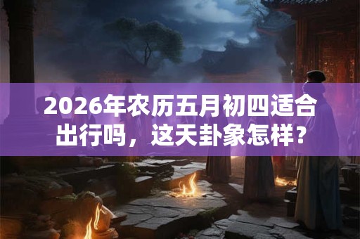 2026年农历五月初四适合出行吗，这天卦象怎样？