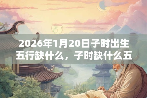 2026年1月20日子时出生五行缺什么，子时缺什么五行