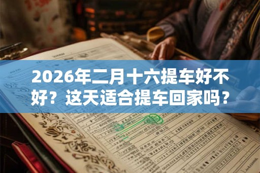 2026年二月十六提车好不好?这天适合提车回家吗? 2026年二月十六提车好不好?这天适合提车回家吗?