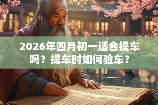 2026年四月初一适合提车吗？提车时如何验车？