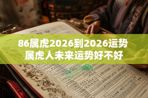 86属虎2026到2026运势 属虎人未来运势好不好
