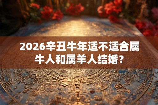 2026辛丑牛年适不适合属牛人和属羊人结婚？