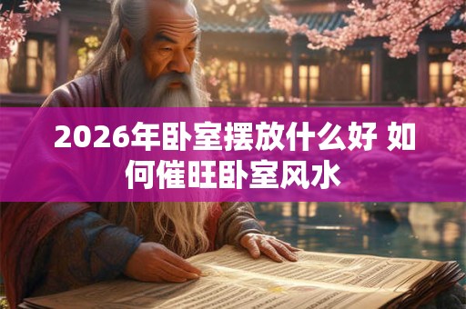 2026年卧室摆放什么好 如何催旺卧室风水